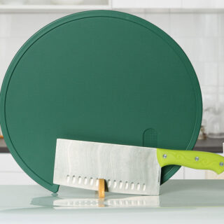 Thớt Xanh Sang Trọng Kháng Khuẩn Chống Nấm Mốc Size 35Cm Xoay 360 Độ