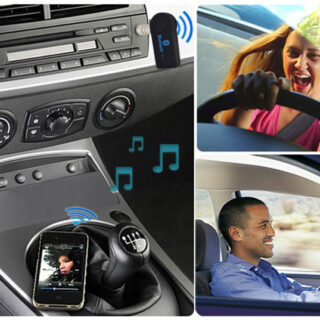 Usb Tạo Bluetooth Cho Dàn Âm Thanh, Loa , Tai Nghe Có Mic Dùng Pin Sạc Tiện Lợi