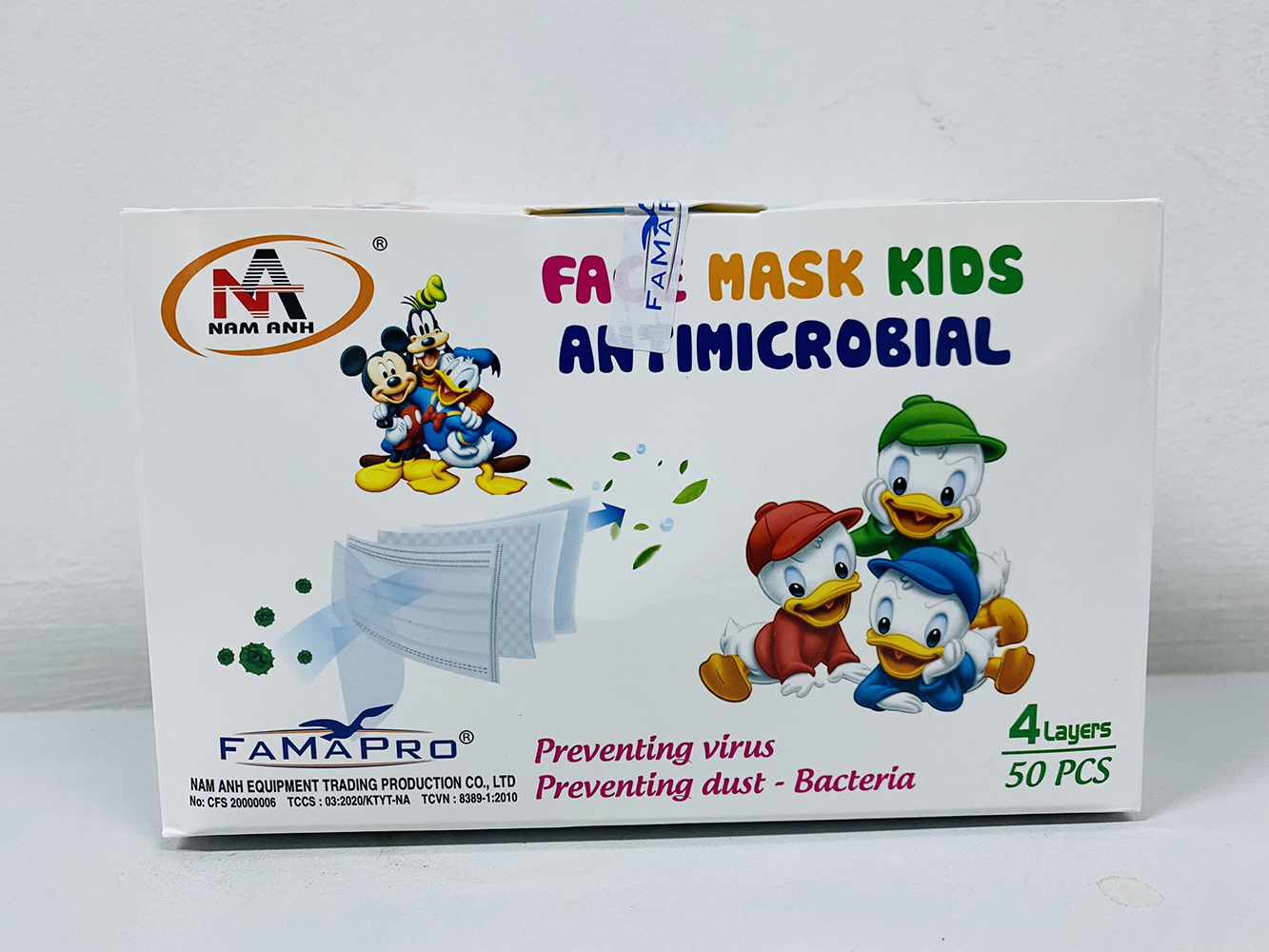 Khẩu Trang Y Tế Thường Trẻ Em