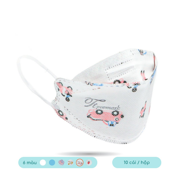 Khẩu Trang Trẻ Em 4D Ttcare