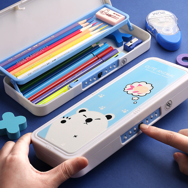 Hộp Bút Học Sinh Đa Năng Khóa Mật Khẩu Hộp Bút Học Sinh Đa Năng Khóa Mật Khẩu