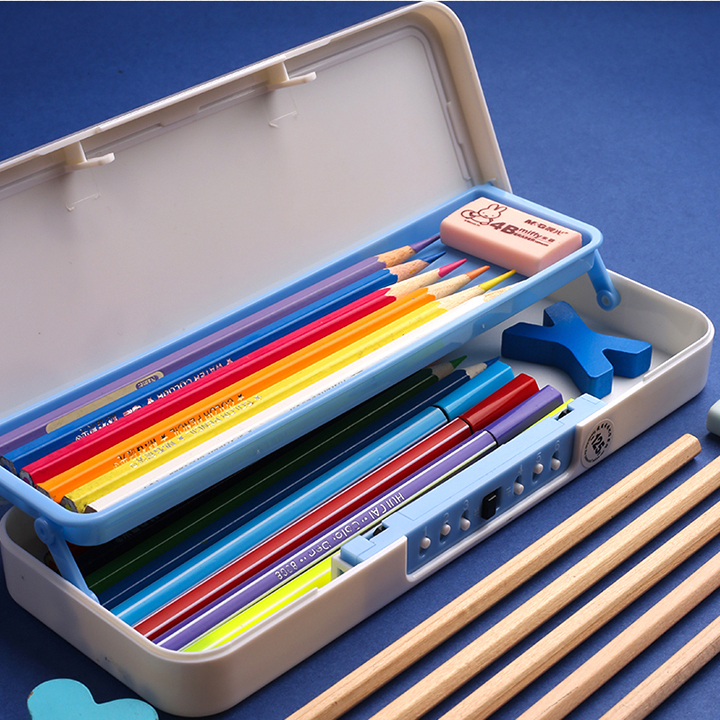 Hộp Bút Học Sinh Đa Năng Khóa Mật Khẩu Hộp Bút Học Sinh Đa Năng Khóa Mật Khẩu