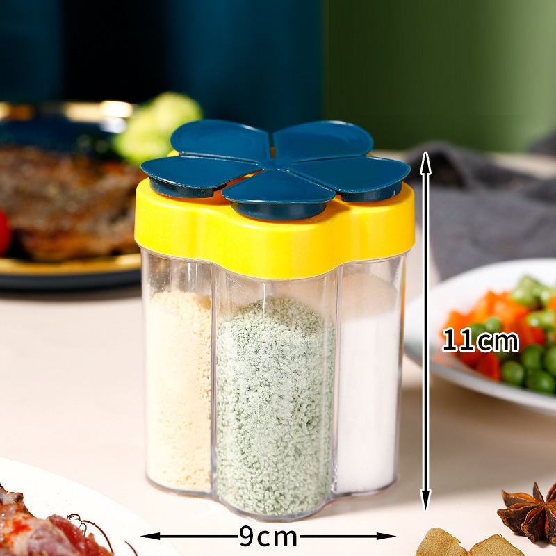 Hủ Gia Vị 5 Ngăn Hình Hoa Hủ Gia Vị 5 Ngăn Hình Hoa