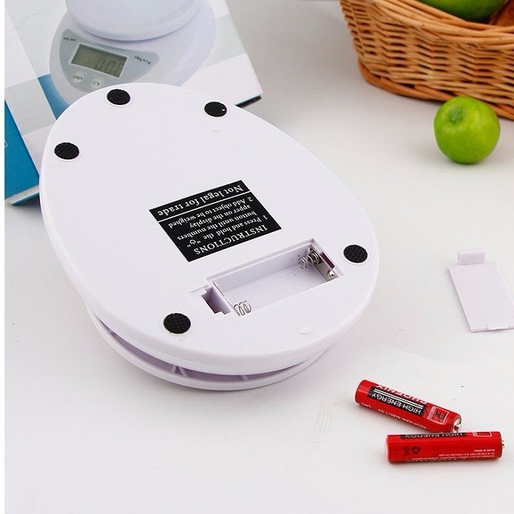 Cân Điện Tử Electronic Kitchen 5Kg (Kèm Khay) Cân Điện Tử Electronic Kitchen 5Kg (Kèm Khay)