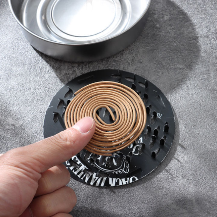 Khay INox Thắp Nhang Muỗi, Đốt Trầm Hương Chống Cháy Khay INox Thắp Nhang Muỗi, Đốt Trầm Hương Chống Cháy