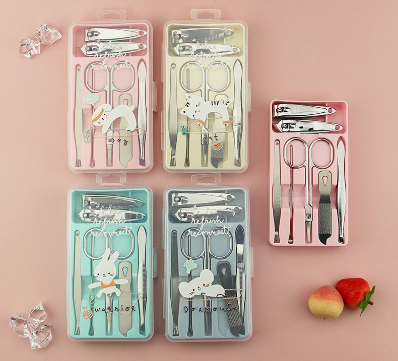 Bộ 7 Món Dụng Cụ Bấm Móng Tay Nhiều Màu Tiện Dụng Bộ 7 Món Dụng Cụ Bấm Móng Tay Nhiều Màu Tiện Dụng