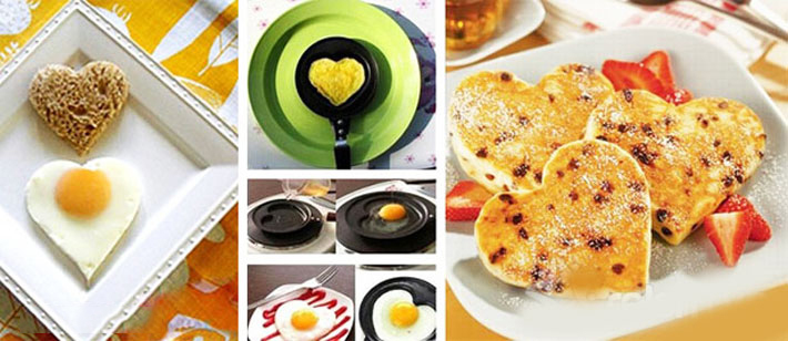 Bộ 2 Chảo Chiên Trứng Trái Tim, Hình Gấu, Hoa Bộ 2 Chảo Chiên Trứng Trái Tim, Hình Gấu, Hoa