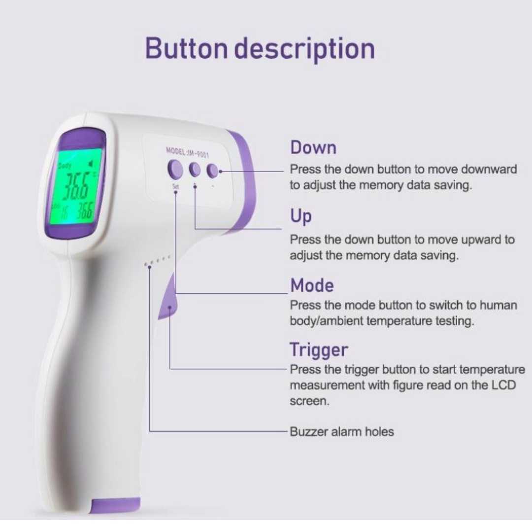 Máy Đo Nhiệt Độ Tiêu Chuẩn FDA