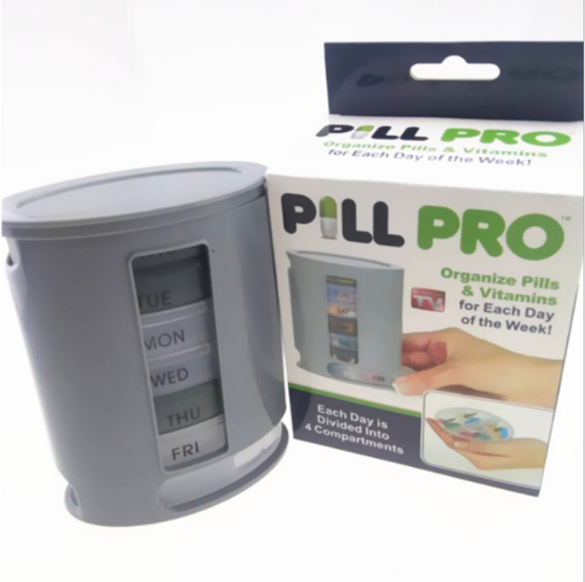Hộp Đựng Thuốc 1 Tuần Chổng ẩm PILLPRO Hộp Đựng Thuốc 1 Tuần Chổng ẩm PILLPRO