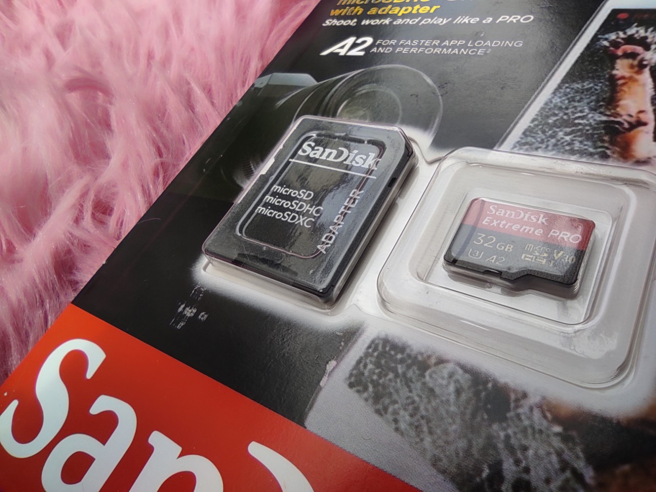 Thẻ Nhớ Sandisk Extreme Pro 32Gb Chip A2 V30 170Mb/s Chính Hãng Siêu Bền