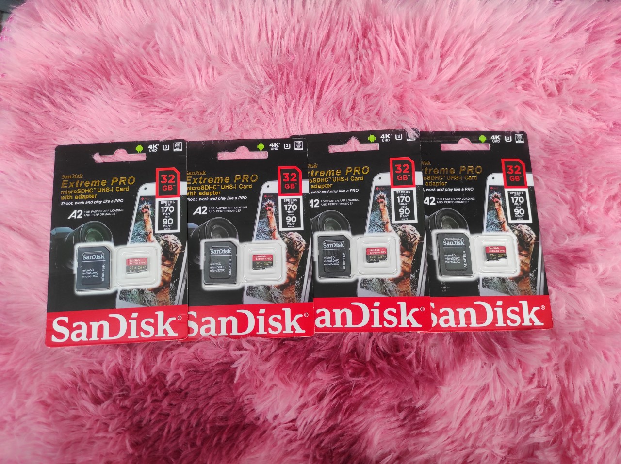 Thẻ Nhớ Sandisk Extreme Pro 32Gb Chip A2 V30 170Mb/s Chính Hãng Siêu Bền