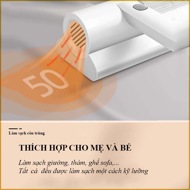 Máy Hút Bụi Giường Nệm Mhb-54001