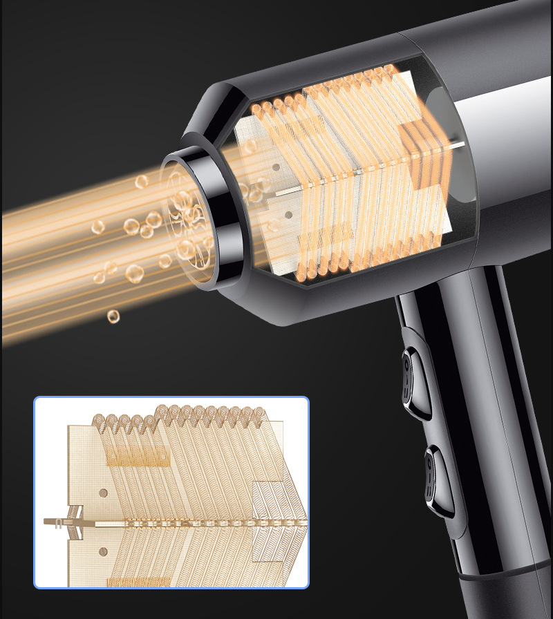 Máy Sấy Tóc Nóng Và Lạnh 1600W Cao Cấp Tiện Dụng