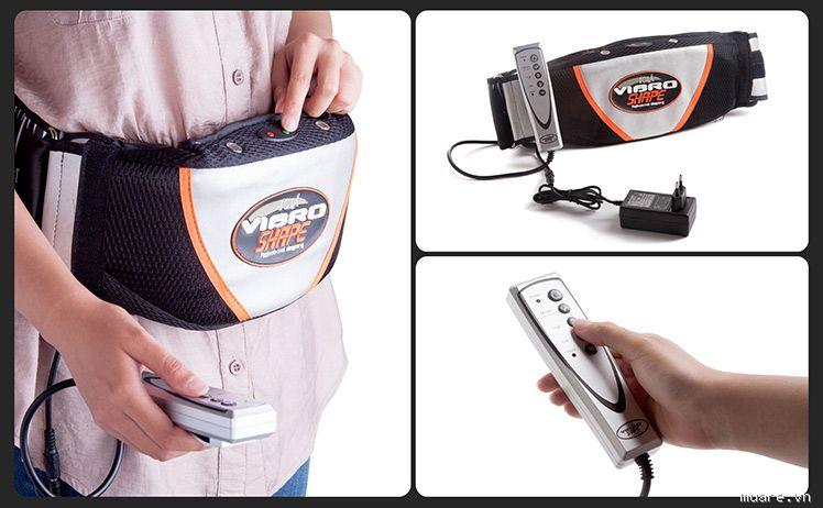 Đai Vibro Shape Massage Bụng Đai Vibro Shape Massage Bụng