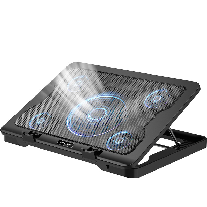 Đế Laptop Tản Nhiệt 5 Fan Có Led Tiện Dụng Đa Năng Đế Laptop Tản Nhiệt 5 Fan Có Led Tiện Dụng Đa Năng