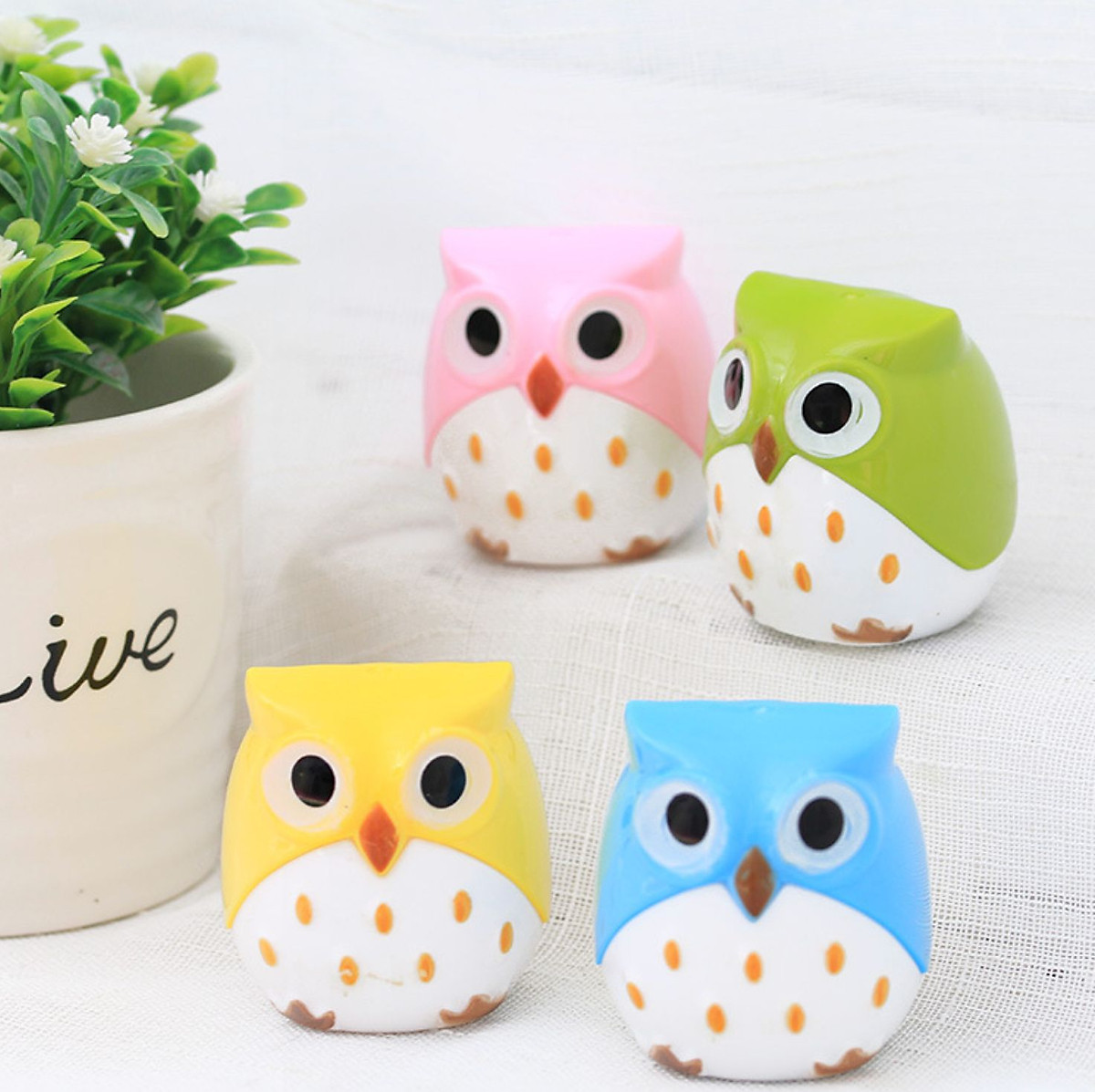 Dụng Cụ Chuốt Bút Chì Cho Bé Hình Con Chim Cú Dụng Cụ Chuốt Bút Chì Cho Bé Hình Con Chim Cú