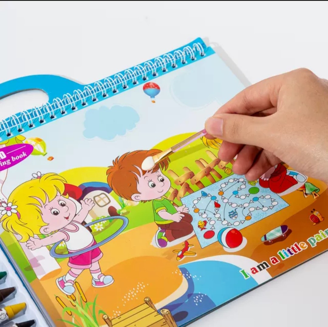 Bộ Tranh Tô Màu 3D Cho Bé (Có Màu) Vui Chơi Sáng Tạo