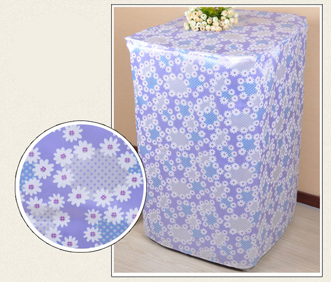 Áo Trùm Máy Giặt Cửa Trên 55X58X85Cm Vải Satin Cao Cấp