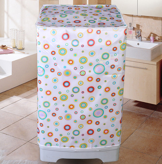 Áo Trùm Máy Giặt Cửa Trên 55X58X85Cm Vải Satin Cao Cấp