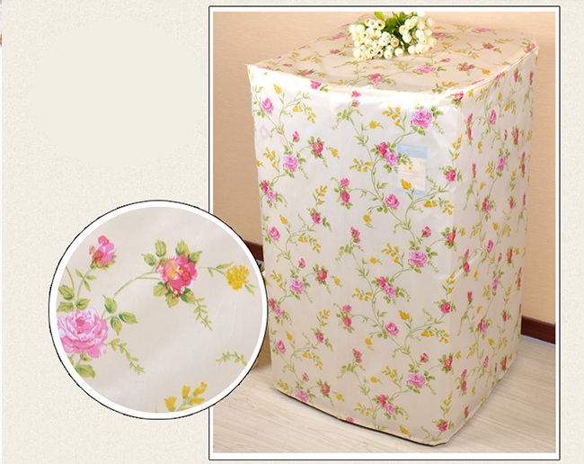 Áo Trùm Máy Giặt Cửa Trên 55X58X85Cm Vải Satin Cao Cấp