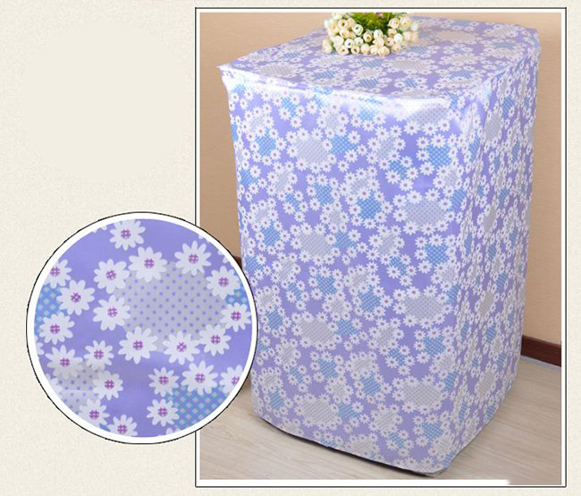 Áo Trùm Máy Giặt Cửa Trước Vải Satin Cao Cấp