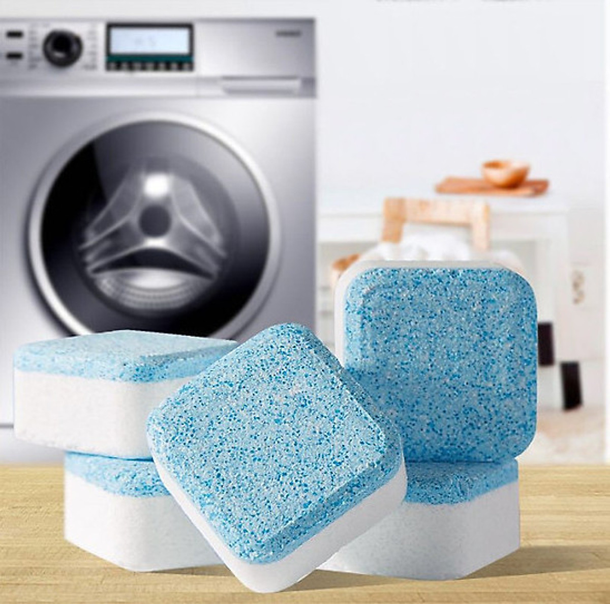 Combo 12 Viên Sủi Làm Sạch Và Khử Mùi Máy Giặt