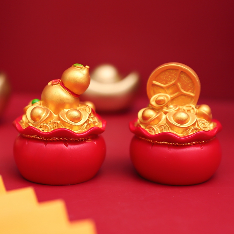 Túi Tài Lộc Tráng Trí 5X5.8Cm