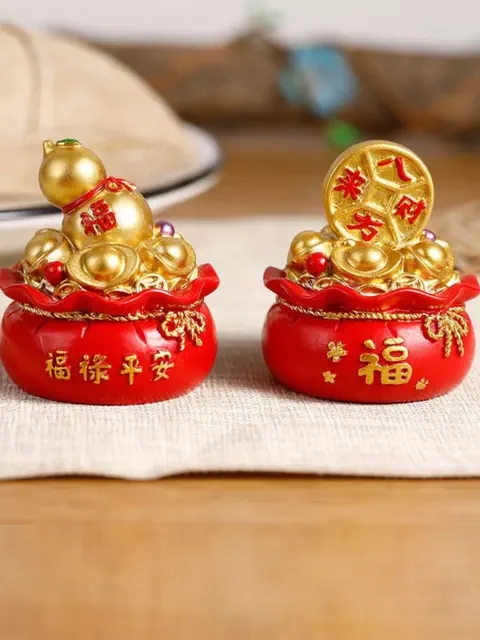 Túi Tài Lộc Tráng Trí 5X5.8Cm