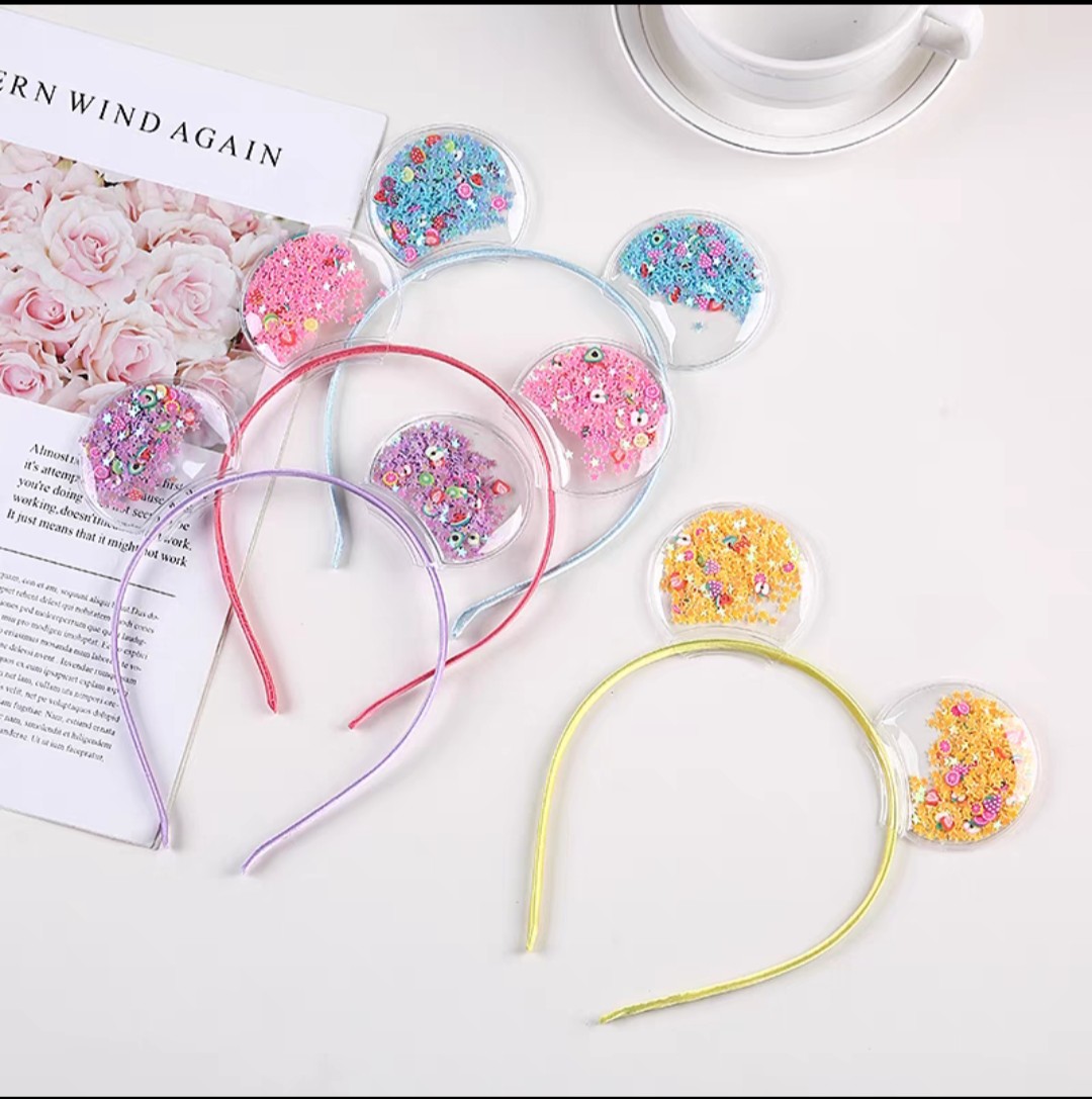 Băng Đồ Tai Thỏ Cho Bé Siêu Dễ Thương Đáng Yêu