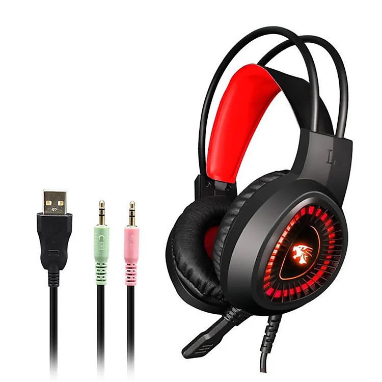 Tai Nghe Chơi Game Dành Cho Game Thủ V1000 Rắc 3.5 + Usb