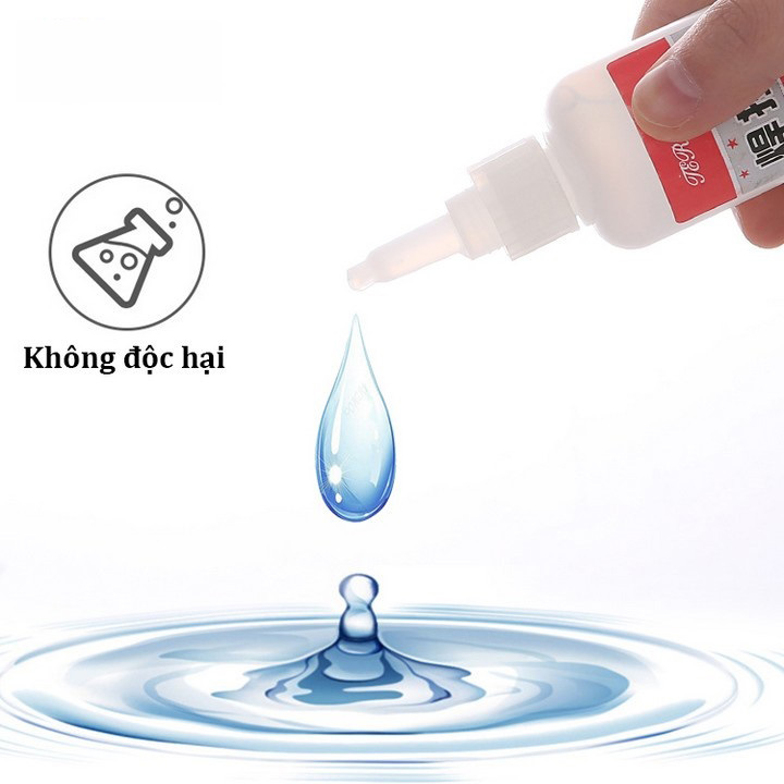 Keo Dán Siêu Dính Mạnh Hơn 80 Lần Keo 502 ,Dán Gỗ ,Dán Nhựa ,Dán Sắt ,Dán Đá... Keo Dán Siêu Dính Mạnh Hơn 80 Lần Keo 502 ,Dán Gỗ ,Dán Nhựa ,Dán Sắt ,Dán Đá...