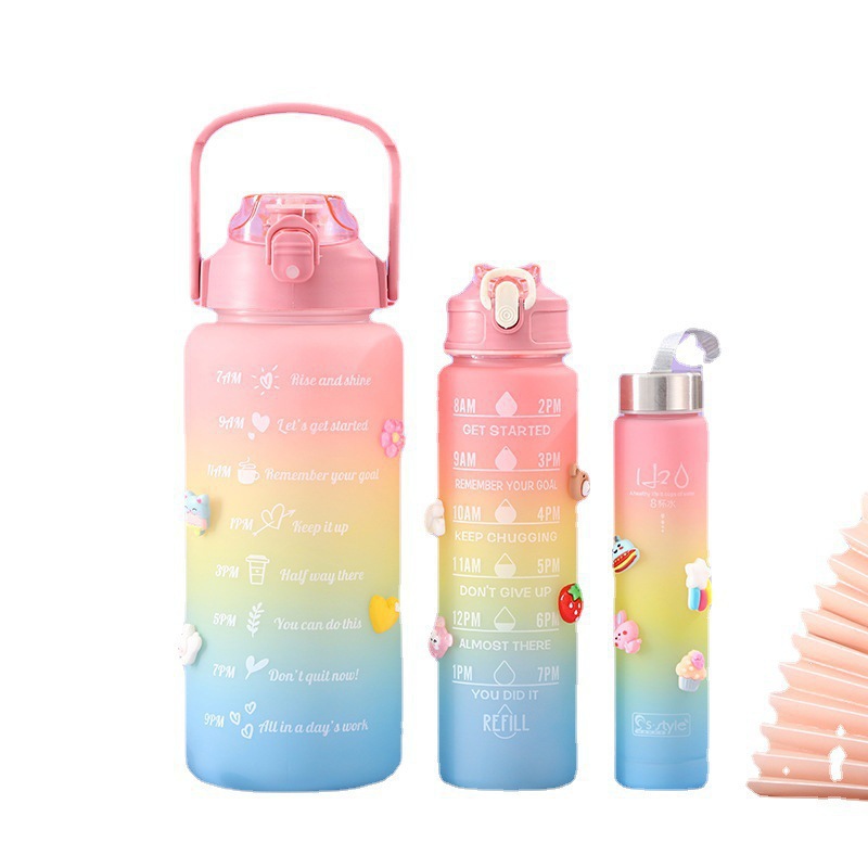 Combo 3 Bình Nước Tiện Dụng Dễ Thương Đáng Yêu Không Kèm Sticker Combo 3 Bình Nước Tiện Dụng Dễ Thương Đáng Yêu Không Kèm Sticker