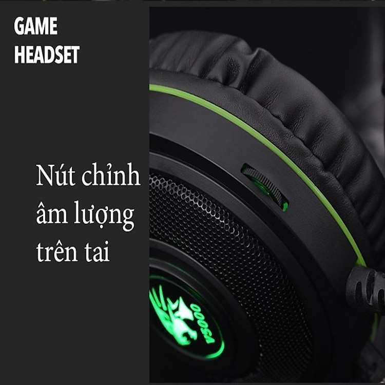 Tai Nghe Chơi Game Dành Cho Game Thủ V5000 Jack 3.5 + Usb