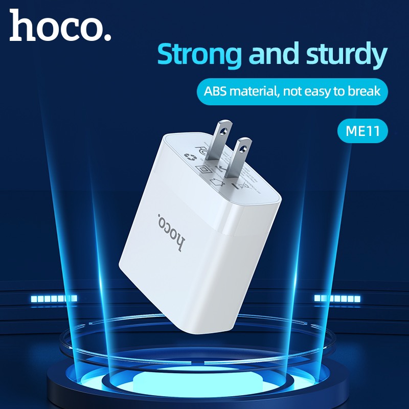 Cóc Sạc Nhanh Me11 3 Cổng 3.4A Hàng Chính Hãng Hoco