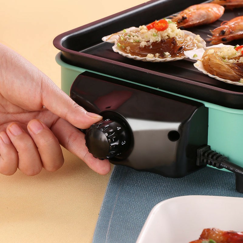 Bếp Nướng Điện Không Khói (Có Vỉ Nướng Và Khay Nướng)