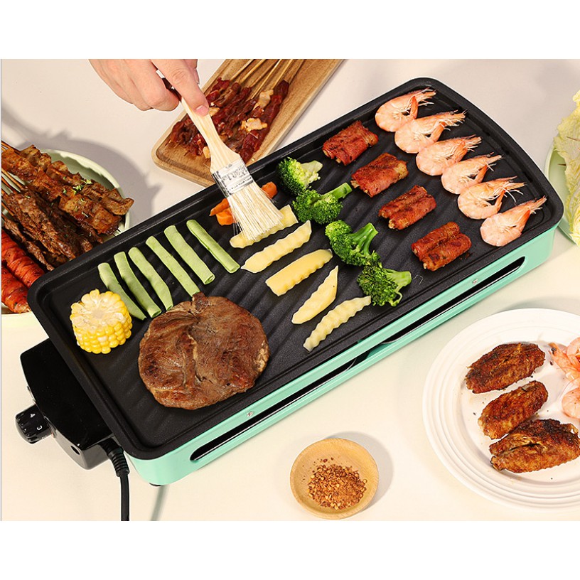Bếp Nướng Điện Không Khói (Có Vỉ Nướng Và Khay Nướng)