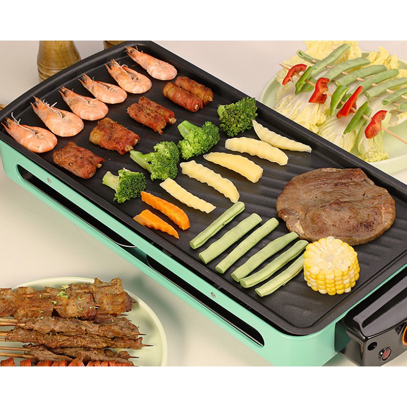 Bếp Nướng Điện Không Khói (Có Vỉ Nướng Và Khay Nướng)