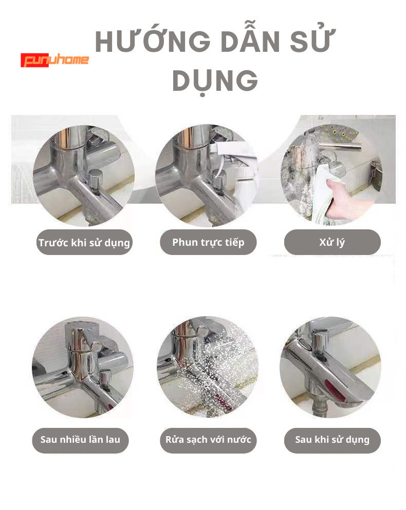 Chai Xịt Tẩy Vệ Sinh Nhà Tắm 500Ml