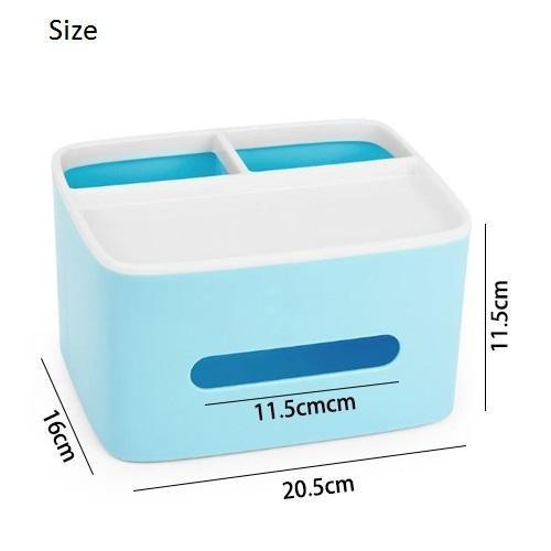 Hộp Đựng Giấy Vệ Sinh Để Bàn Có Ngăn Trên Ecoco Hộp Đựng Giấy Vệ Sinh Để Bàn Có Ngăn Trên Ecoco