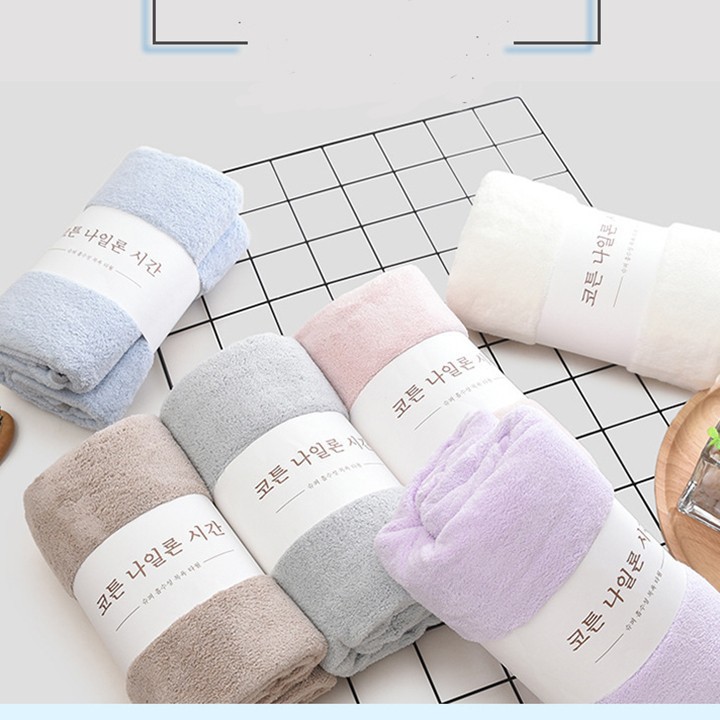 Khăn Tắm Lông Cừu Hàn Quốc Mềm Mịn Xịn 70Cm X 1.4 Mét Hót Trend 2019 Khăn Tắm Lông Cừu Hàn Quốc Mềm Mịn Xịn 70Cm X 1.4 Mét Hót Trend 2019