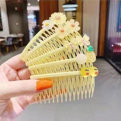 Lược Xước Định Hình Tóc Họa Tiết Nhiều Màu Sáng Bóng