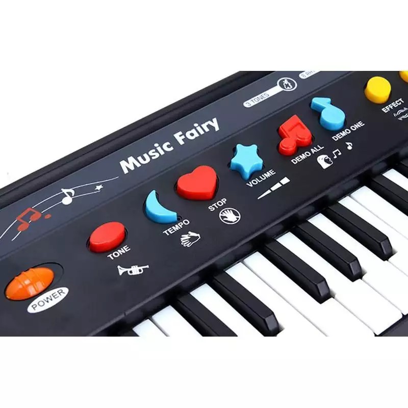 Đàn Organ Mq3700 Cho Bé Kèm Micro Và Sạc Cho Bé