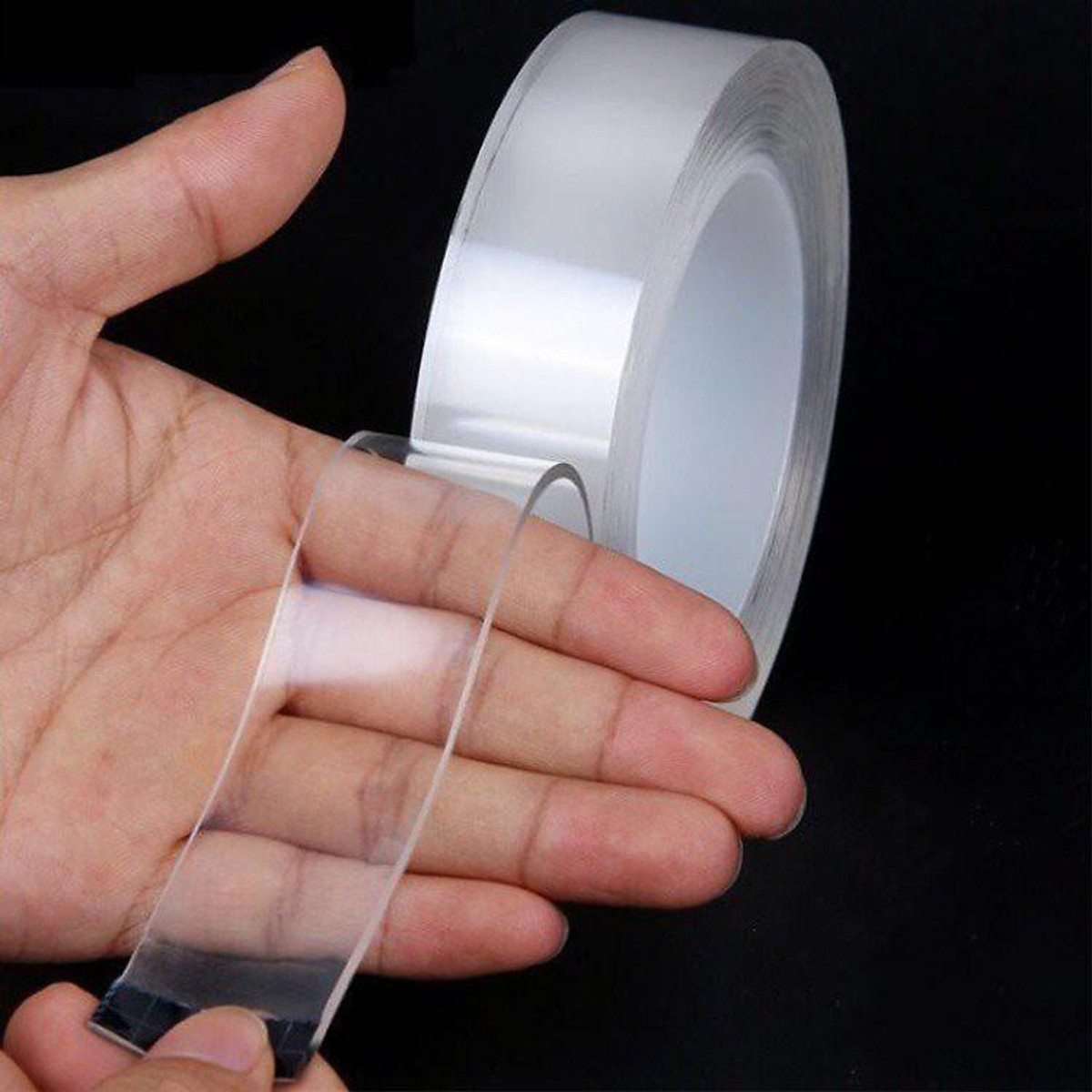 Loại Dài 5M: Băng Keo, Băng Dính Dán Nano 2 Mặt Siêu Dính Trong Suốt 5 Mét Ko Hộp (T180) Loại Dài 5M: Băng Keo, Băng Dính Dán Nano 2 Mặt Siêu Dính Trong Suốt 5 Mét Ko Hộp (T180)