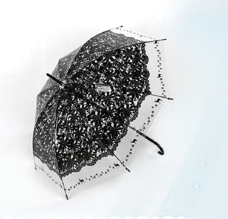 Dù Cầm Tay Đi Mưa Trong Suốt Hình Hoa Anh Đào Dù Cầm Tay Đi Mưa Trong Suốt Hình Hoa Anh Đào