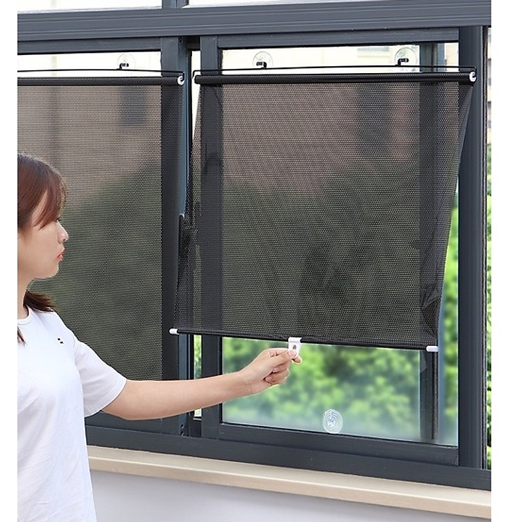 Rèm Cửa Che Nắng Cuốn Đa Chức Năng 50 X 125Cm Tiện Dụng Rèm Cửa Che Nắng Cuốn Đa Chức Năng 50 X 125Cm Tiện Dụng