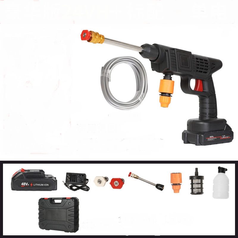 Máy Xịt Rửa Xe Máy, Ô Tô Áp Lực Cao 550W Cầm Tay Tiện Lợi Full Phụ Kiện