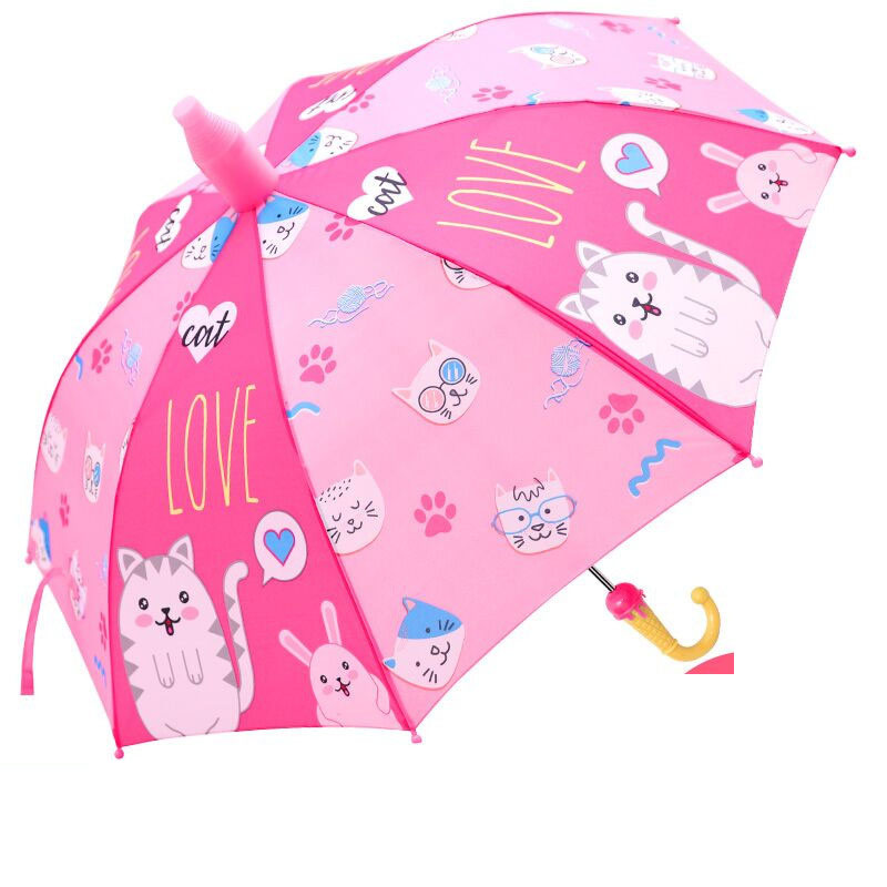 Cây Dù Che Mưa Cho Bé Hình Động Vật Đáng Yêu Tiện Dụng