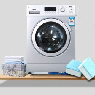 Bộ 12 Viên Tẩy Làm Sạch Và Khử Mùi Lồng Máy Giặt