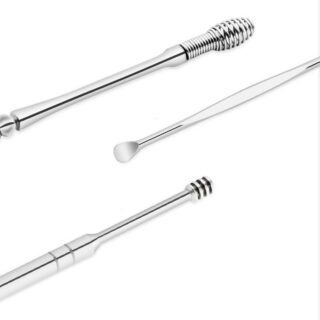 Bộ 7 Món Ráy Tai Inox Có Cọ Chuyên Nghiệp Chất Lượng Cao