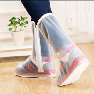 Bọc Giày Đi Mưa Vải Dù Cao Cấp Chống Nước Có Dây Kéo Tiện Lợi